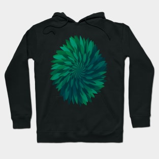 Abstract Chrysanthemum Flower Hoodie